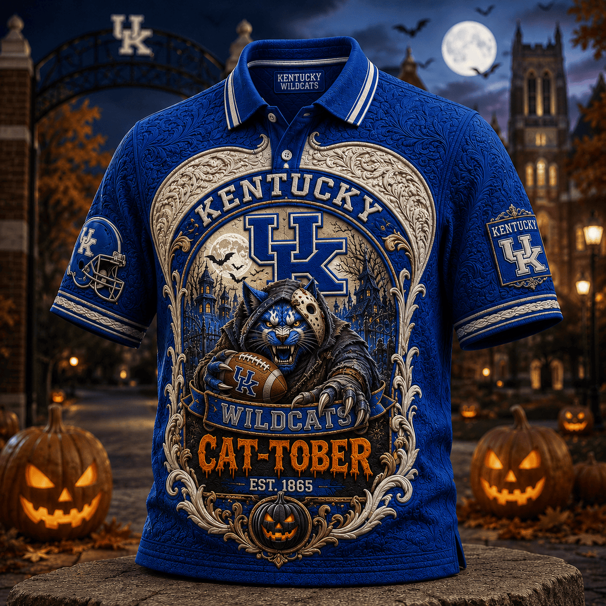 PREMIUM KWC EMBOSS POLO SHIRT NTNA
