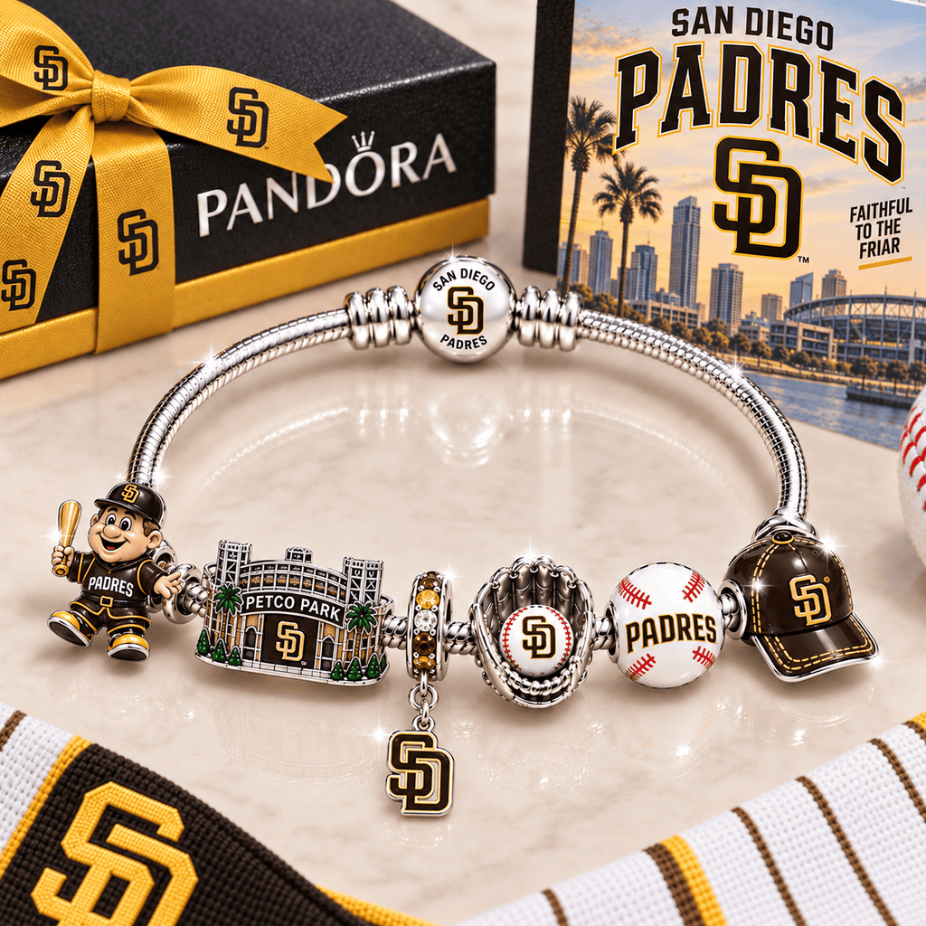 SDP Silver Charm Bracelet Set BMD