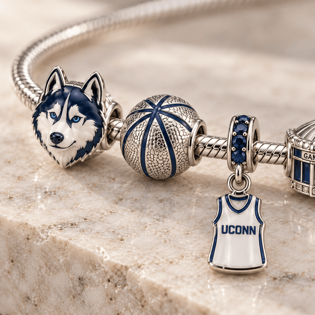 UCHB Silver Charm Bracelet Set PTKL