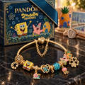 SBSP Gold Charm Bracelet Set PTKL